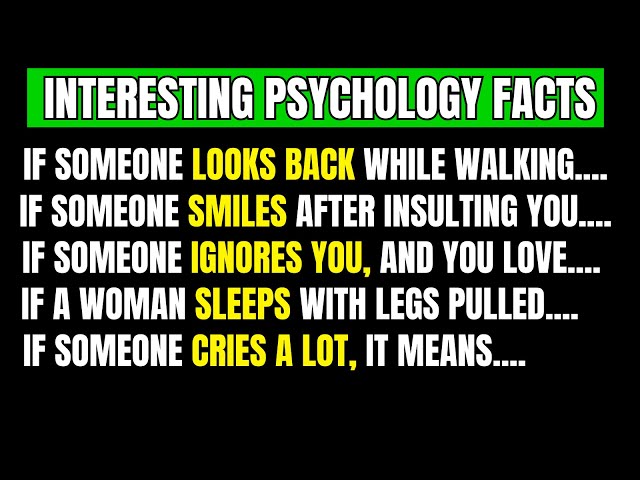 80 Interesting Psychology Facts About Human Behaviour
