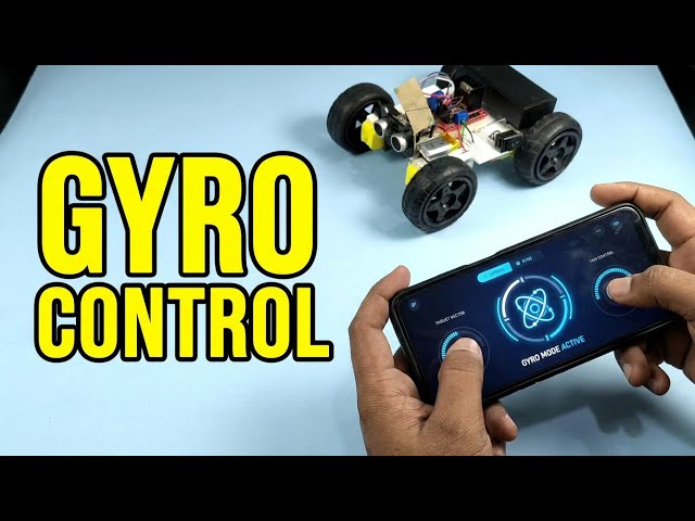 ESP32 Bluetooth Car | Android + Gyro | DIY