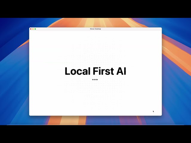 Klever Desktop: Local-First UI Automation for Android Apps