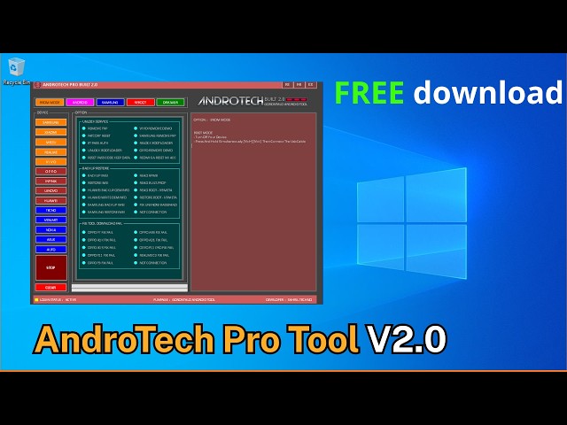 AndroTech Pro Built Tool — Universal Flashing, Firmware & Serial Repair for All Brands