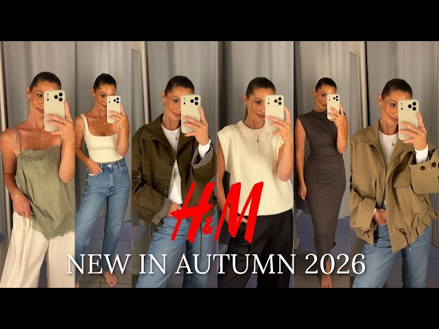 H&M NEW IN AUTUMN 2026 COME SHOPPING TRY ON HAUL