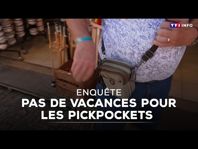 Investigation: No Vacation for Pickpockets｜TF1 INFO