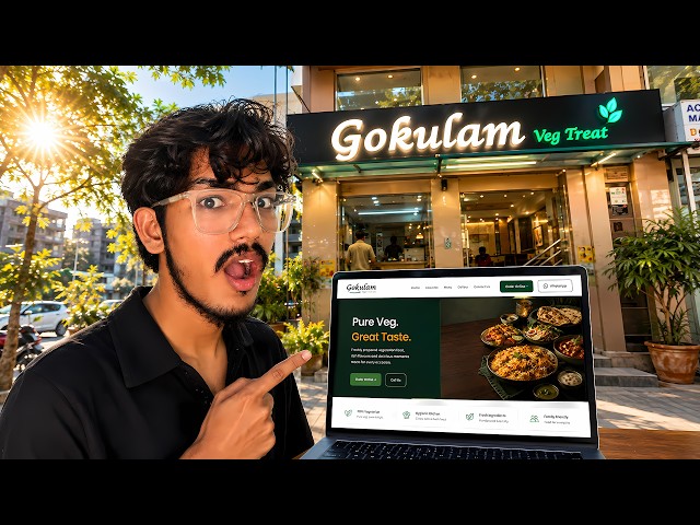 I Built a Local Restaurant Website in Just a Few Hours