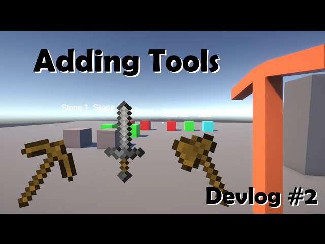 Adding tools to my Mining Simulator! (Devlog 2)