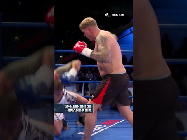 🔥 Quick finish! Dexter Suisse scores a first-round knockout! #SENSHI #GrandPrix #combatsports
