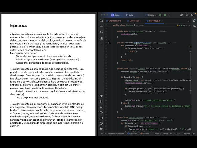 Java | Herencia | Solución ejercicio 3 #shorts