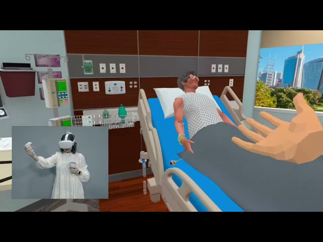 VR Medical Simulation Orientation using SimX