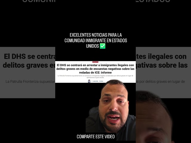 ✅️🇺🇲 Excelentes noticias para la comunidad inmigrante en Estados Unidos