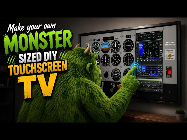 DIY Monster Sized Touch Screen