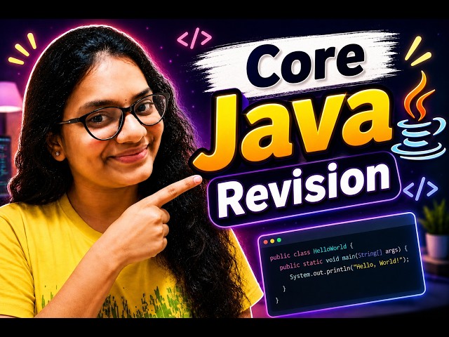 Core JAVA Revison with 99 quetions