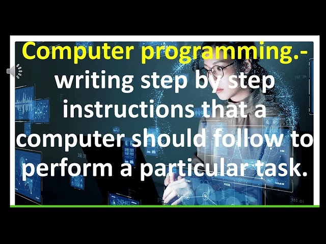 INTRODUCTION TO VISUAL PROGRAMMING FOR CBC GRADE 8