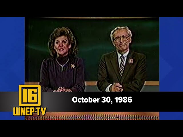 Newswatch 16 for October 30, 1986 | From the WNEP Archives