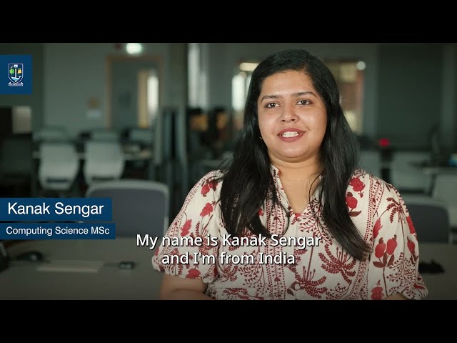 Meet Kanak, studying Computing Science MSc at the University of Glasgow #computerscience