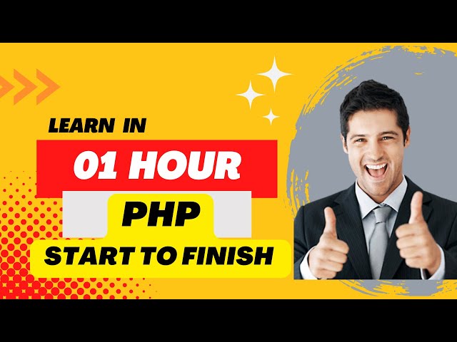 Learn PHP - Beginner to Advance in 01 Hour | Crash Course | OpenTechLabs
