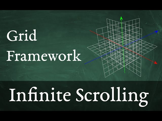 Infinitely scrolling grid in Unity 3D with Grid Framework