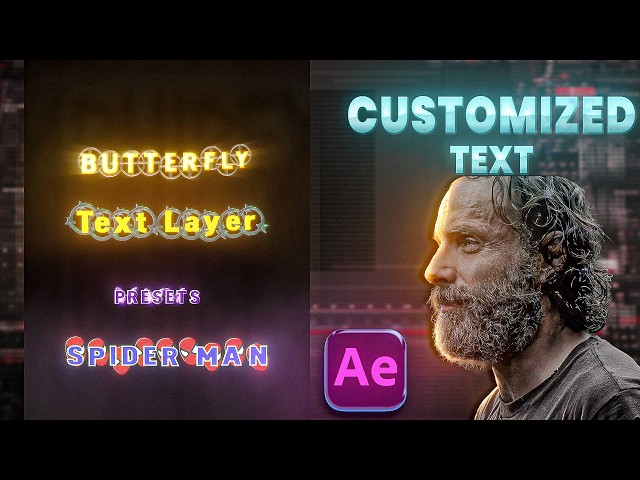 How To Make Custom Text Animations (After Effects)