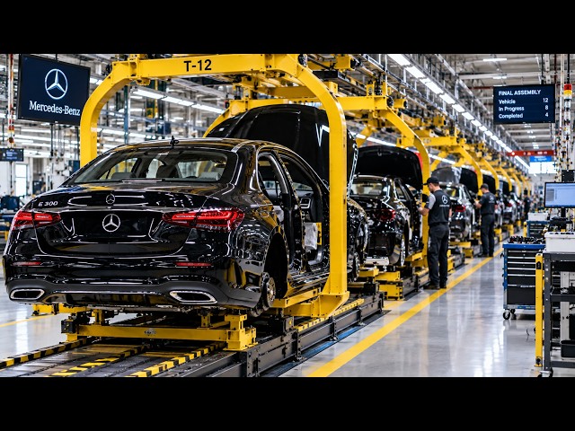 How Mercedes-Benz Builds the New C-Class | Inside the German Factory