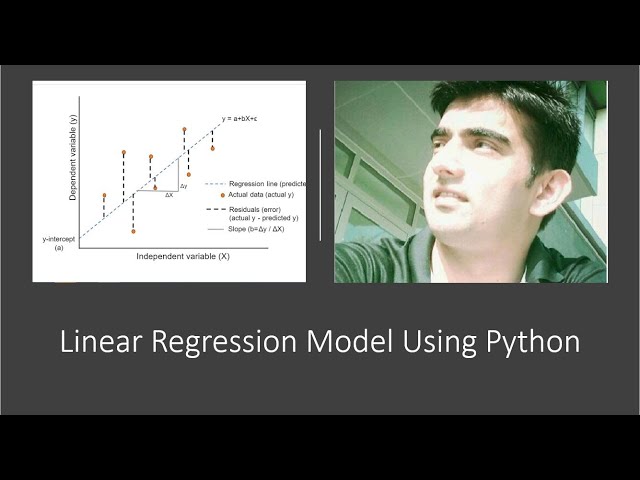 9.5 Linear Regression Model From Scratch Using Python
