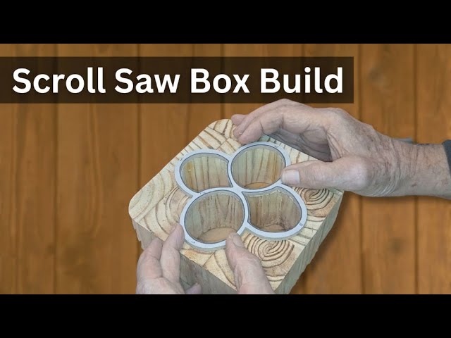DIY Wooden Box with Detailed Scroll Saw Design