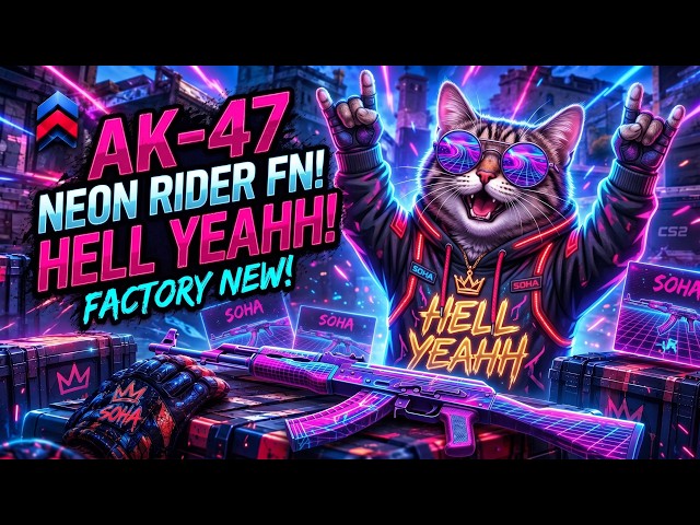 AK-47 NEON RIDER FN HELL YEAHH!! - (UPGRADER.PRO) - use code: SOHA