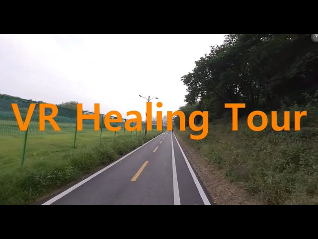 [VR Healing Tour]Stress Free Bike Riding-'Bundang Tancheon Stream, Korea',4K VR360-KangSehoh TV