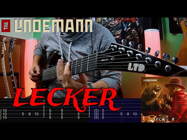 Till Lindemann - Lecker |Guitar Cover| |Tab|