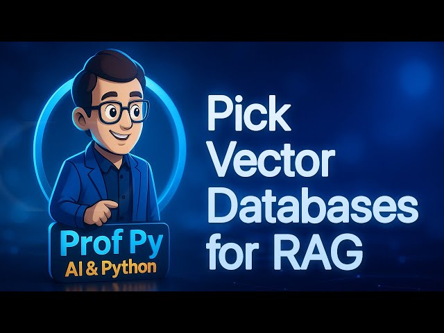 Vector Databases for RAG: decision checklist + Python interface