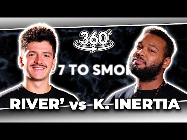 KING INERTIA 🇺🇸 vs RIVER' 🇫🇷 | GRAND BEATBOX BATTLE 2025: 7 To Smoke | 360° VIDEO