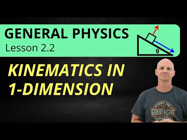 Kinematics in One Dimension | 2.2 General Physics