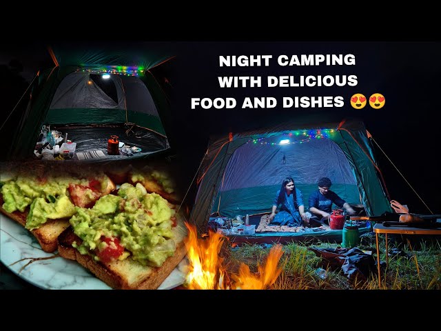 ASMR Camping at mukteshwar | camping india | Uk06 Camping couple 