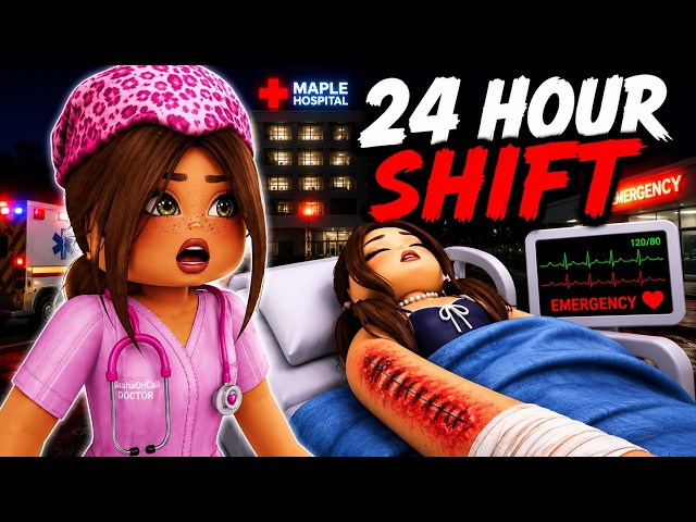 😱 24 Hours As A DOCTOR In Maple Hospital Went TERRIBLY WRONG… 🩸
