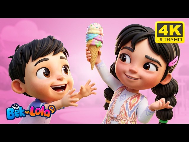 Bek va Lola - Muzqaymoq (Multfilm) | Бек ва Лола - Музқаймоқ (Мультфильм)