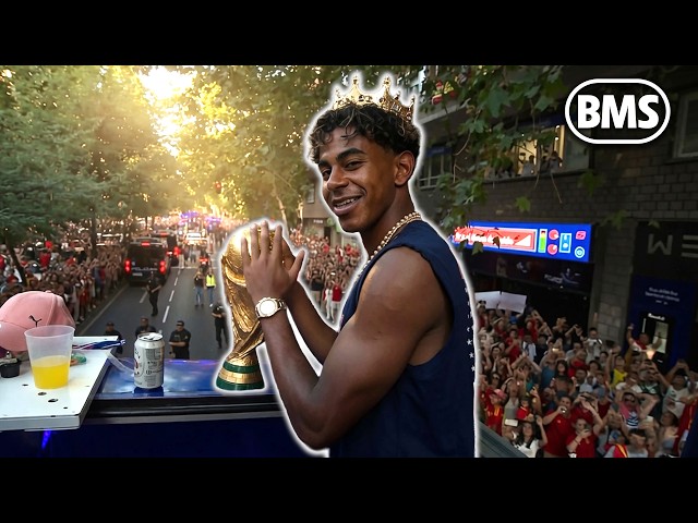 SPAIN'S FULL WORLD CHAMPIONS PARADE THROUGH MADRID! 🙌🏆 2026 FIFA World Cup