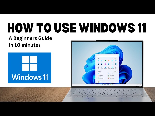 NEW TO WINDOWS walkthrough guide for Complete Beginners in 10 minutes (2026)