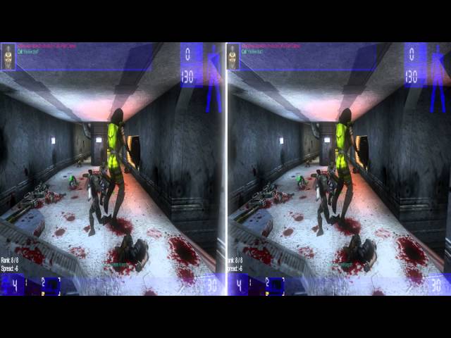 Ultimate Unreal Tournament stereoscopic 3D side by side sxs final