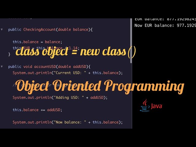 No Talking Only Coding || Object Oriented Programming || Beginners || Java || Bank Account example