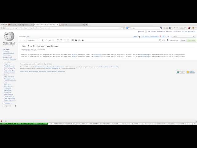 Visual Editor Hover Templates