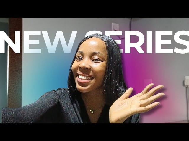 Starting a new series...