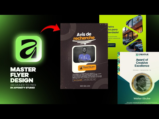 Design High Converting Flyers Quickly with Affinity