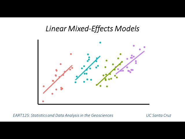 Linear mixed effects models