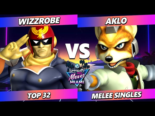 LMMM 2025 - Wizzrobe (Captain Falcon) Vs. Aklo (Fox) Smash Melee - SSBM