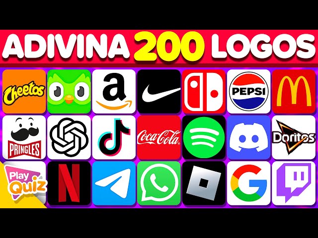 Only 1% Can Guess 200 Logos in 3 Seconds 😱 Your Brain Is Going to Explode! 💥 | Play Quiz Trivia