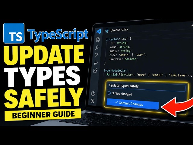 How to update TypeScript types for safer UI component updates - Beginner Guide
