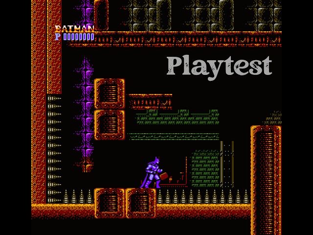 NES Batman hack playtest