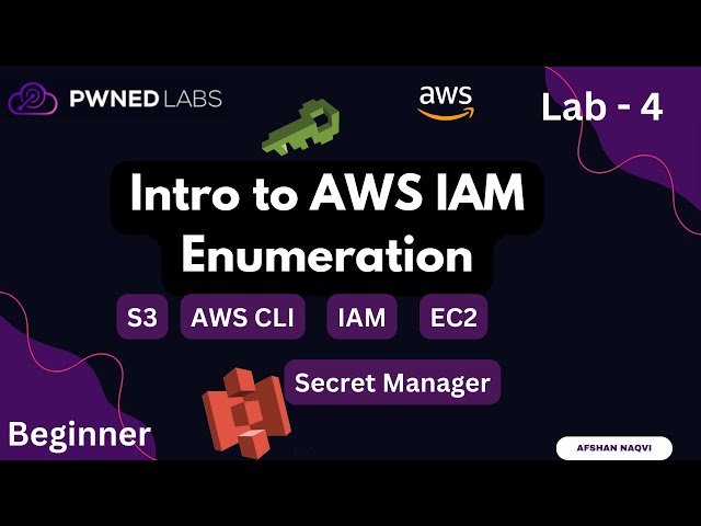 #4 Lab - Intro to AWS IAM Enumeration | Pwned Labs | Cloud Security #aws #cloud