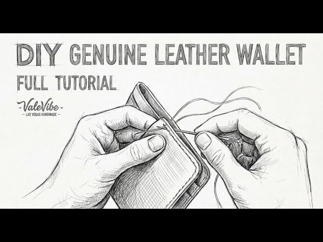 DIY Genuine Leather Wallet: Step-by-Step Guide for Beginners