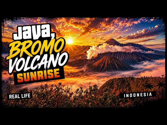 BROMO SUNRISE Java 🇮🇩 WOW Timeline | Anton Ishutin - Keep Believing [RamusVilkas Video Remix]