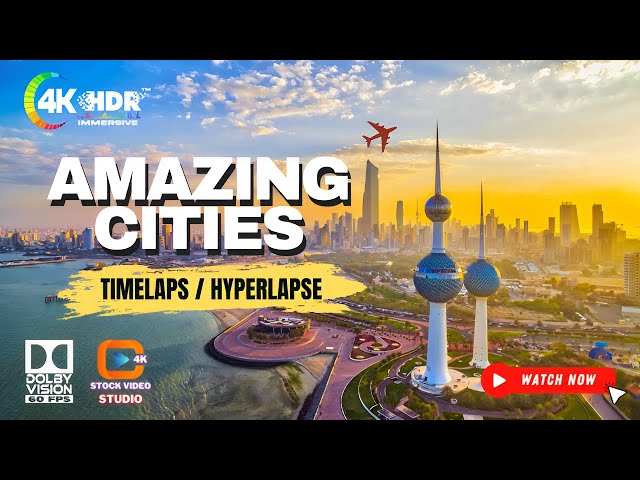 Urban Symphony: Captivating 4K Cityscapes & Hyperlapse | Royalty-Free Stock Footage