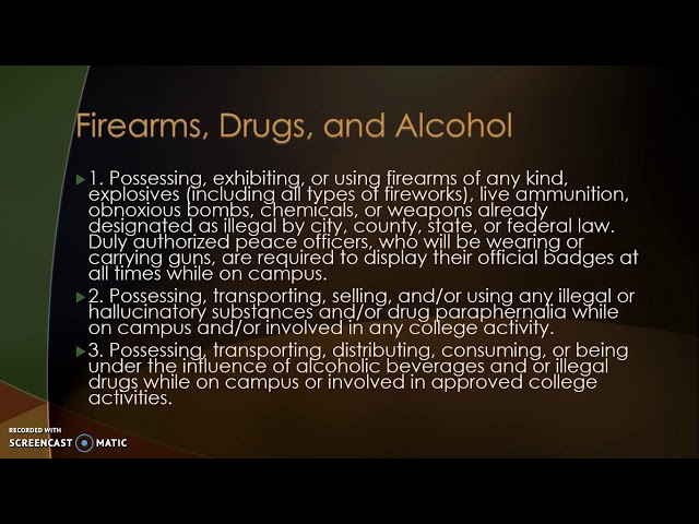 LSCC Studnet Code of Code and Sanctions