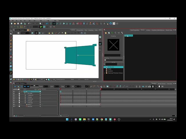 3D Matrix Export from Toon Boom Harmony to Blender (Demo Video)
